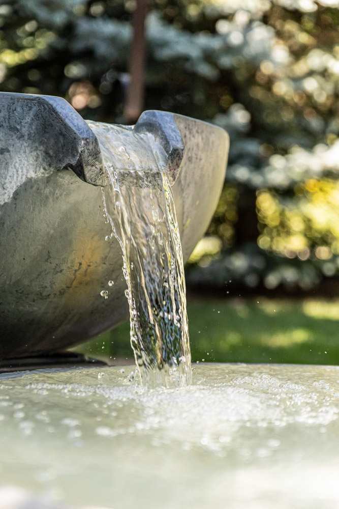 custom water features by Basque Landscaping