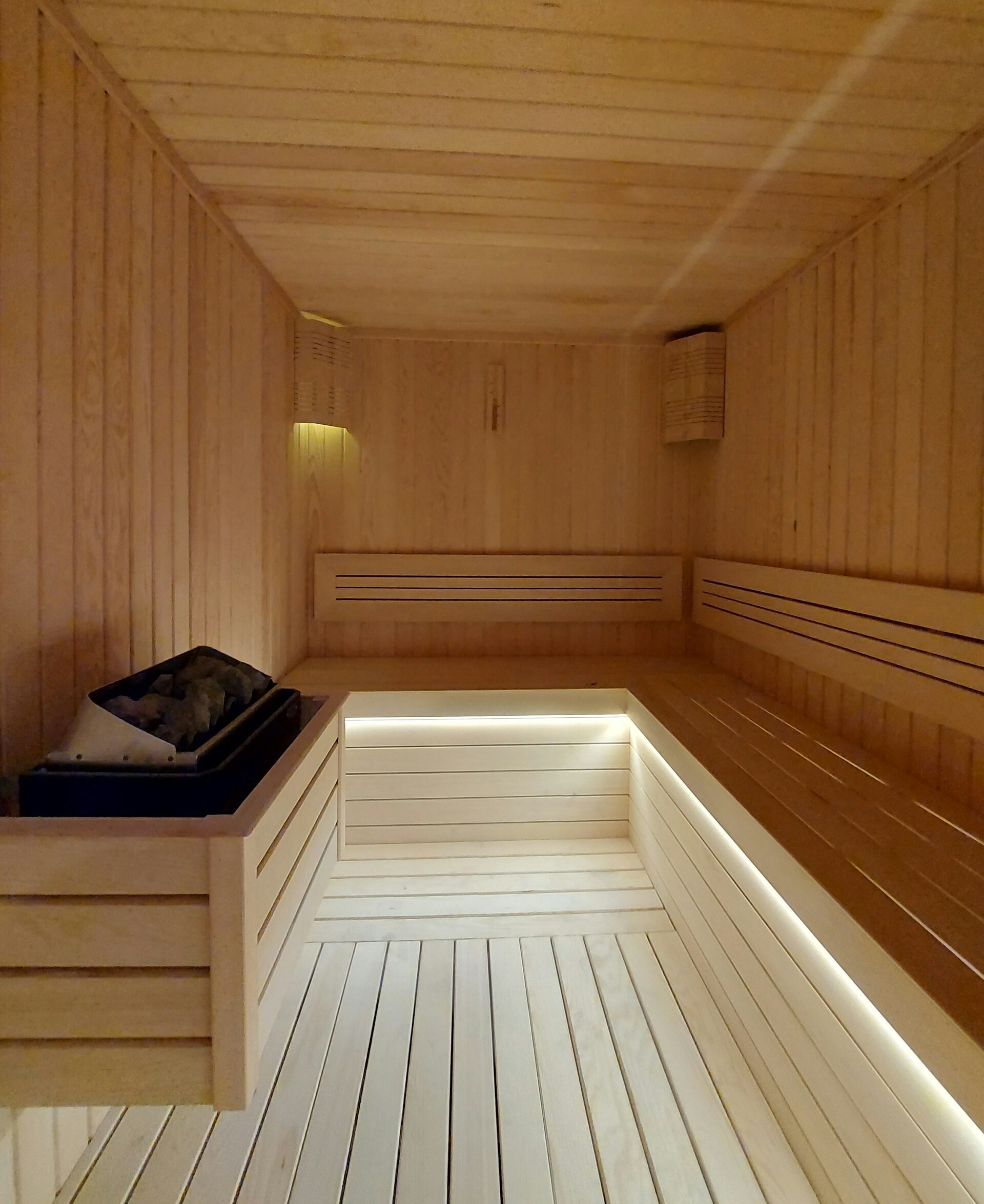 Outdoor Sauna Installation